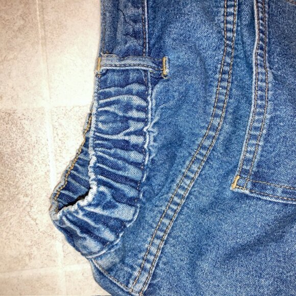 CST BLUES DENIM SHORTS PLUS 30W ELASTIC WAIST 100% COTTON - Picture 10 of 10